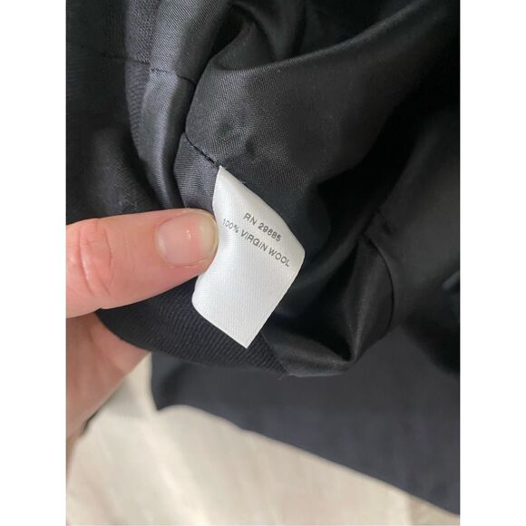 Pendleton NWT Black Pencil Skirt, 100% Virgin Wool Bottom, Size 16P, MSRP $118 - Picture 5 of 8